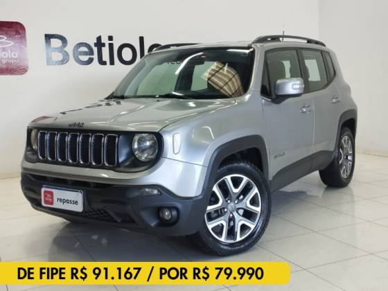 JEEP RENEGADE 2.0 16V TURBO DIESEL LONGITUDE 4P 4X4 AUTOMÁTICO